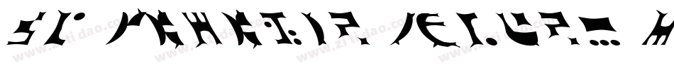 ST Ferengi Gothic R字体转换
